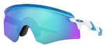 Oakley Encoder Prizm Sapphire Lenses,  Polished White Frame