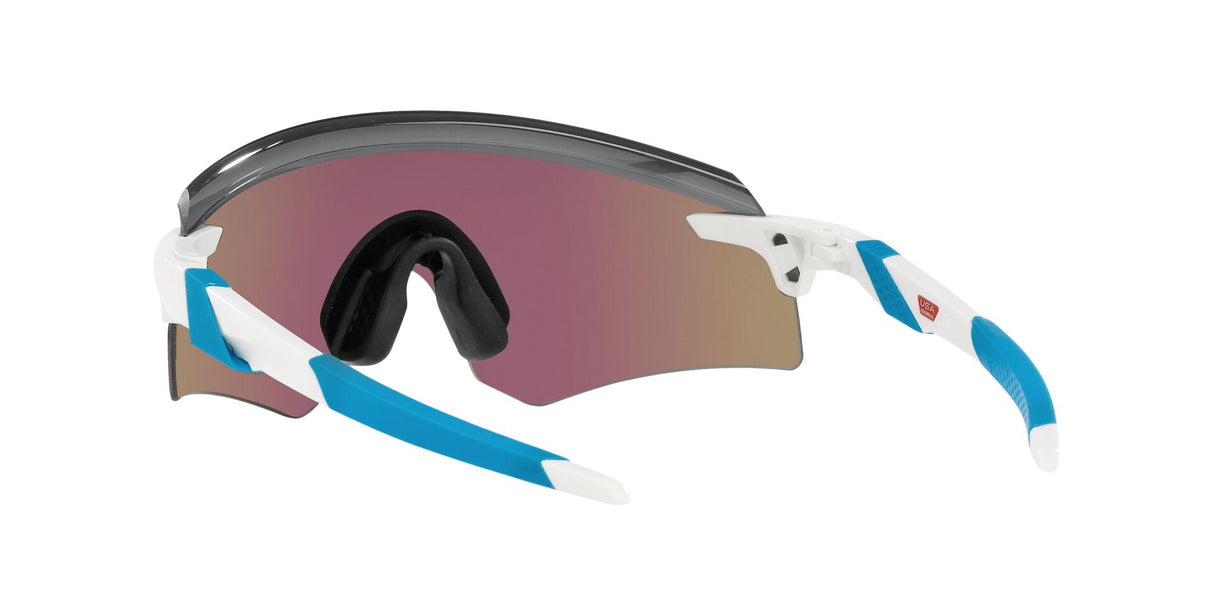 Oakley Encoder Prizm Sapphire Lenses,  Polished White Frame