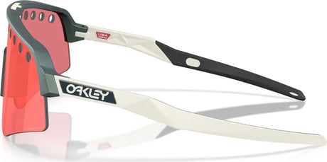 Oakley Sutro Lite Sweep Prizm Trail Torch Lenses, Matte Silver/Blue Colorshift Frame