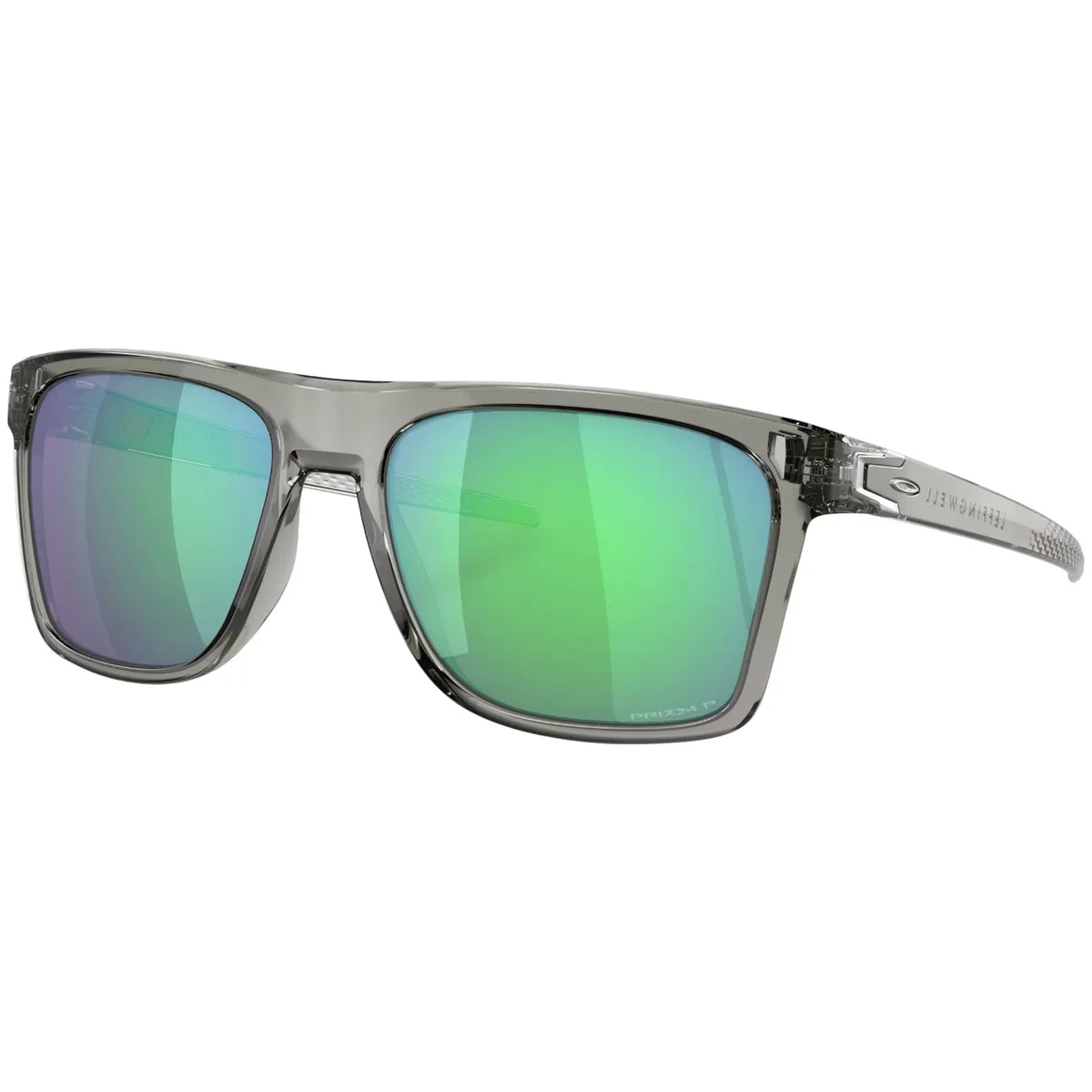 Oakley Leffingwell Prizm Jade Polarized Lenses,  Grey Ink Frame