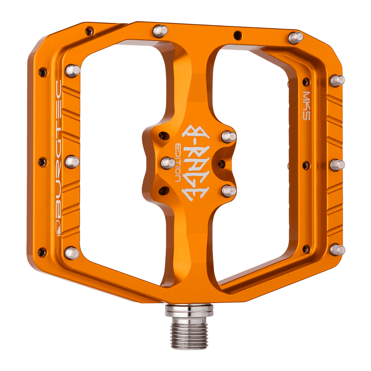 Penthouse Flak MK5 B-Rage Pedals - Iron Bro Orange