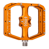 Penthouse Flak MK5 B-Rage Pedals - Iron Bro Orange