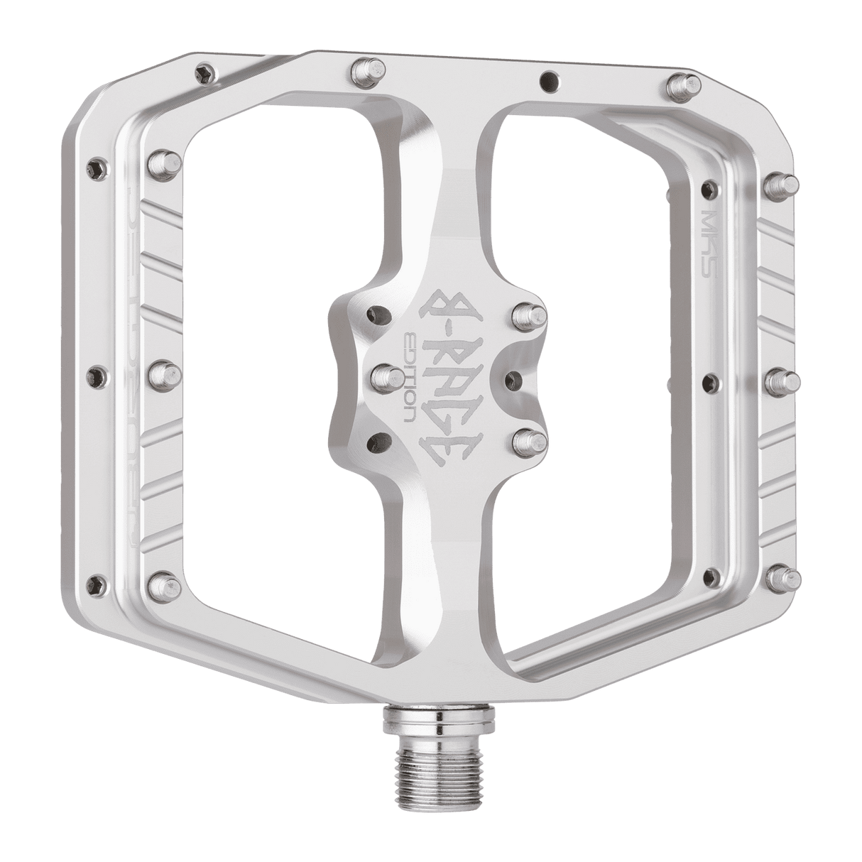 Penthouse Flak MK5 B-Rage Pedals - Rdium Silver