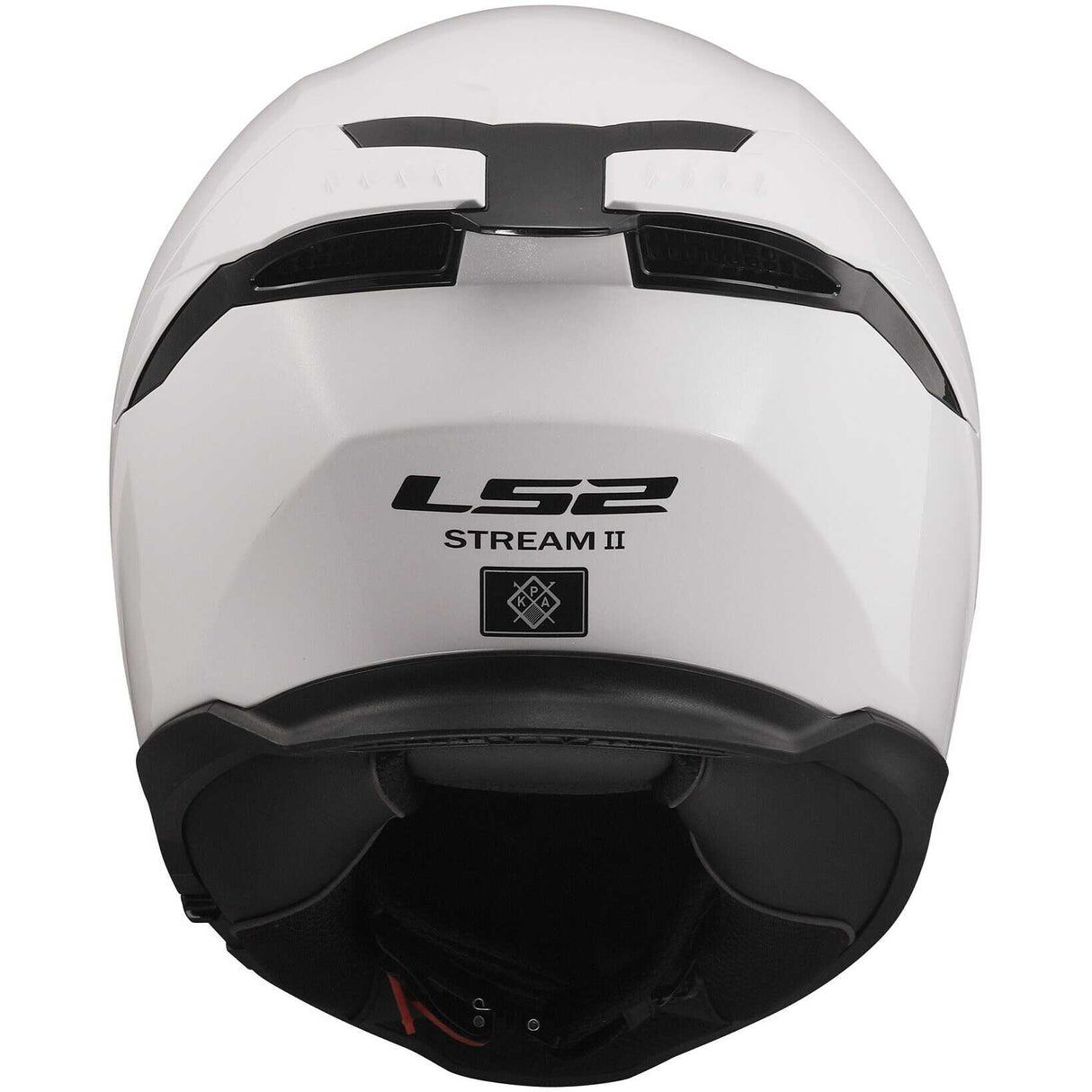 קסדת כביש מלאה LS2 FF808 STREAM II לבן מבריק