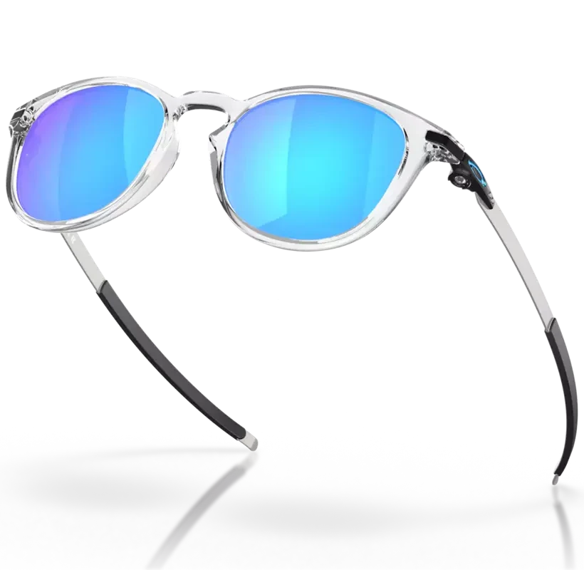 Oakley Pitchman™ R Prizm Sapphire Lenses,  Polished Clear Frame