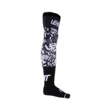 גרבי רכיבה Knee Brace שחור/לבן