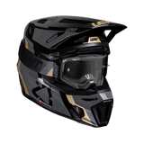 קיט קסדה ומשקף Leatt Moto 8.5 Black V25 + Goggles 5.5 Iriz