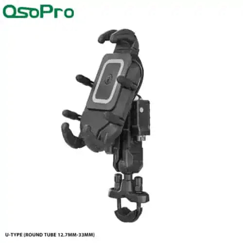 תושבת לסמארטפון מסוג Octopus לכידון אופנוע – OsoPro תפס כידון U