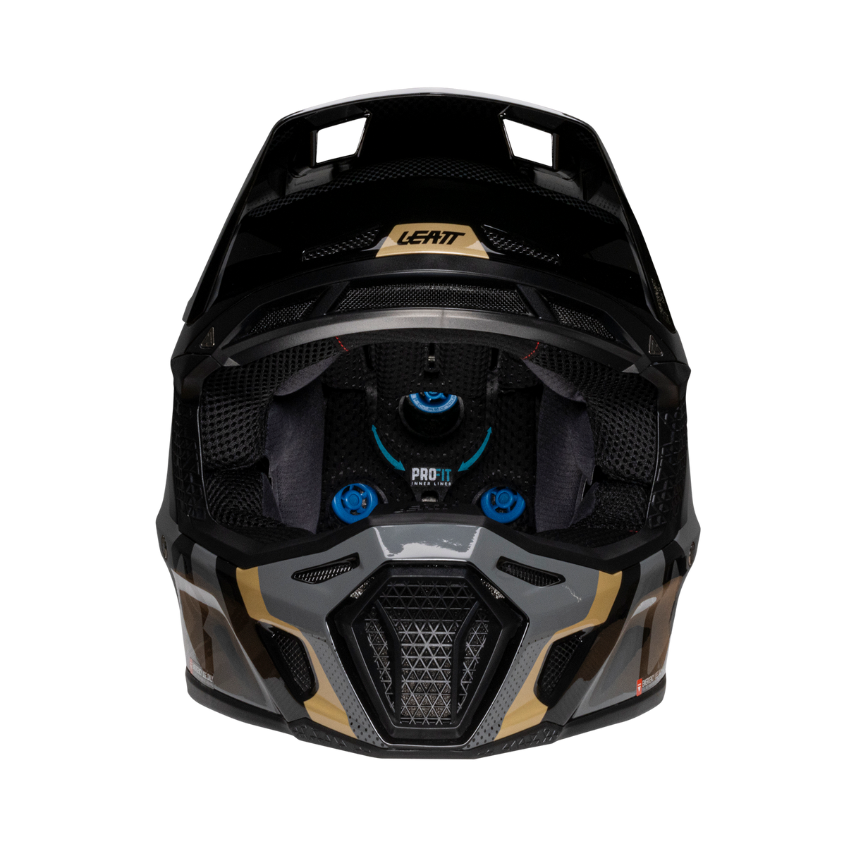 קיט קסדה ומשקף Leatt Moto 8.5 Black V25 + Goggles 5.5 Iriz