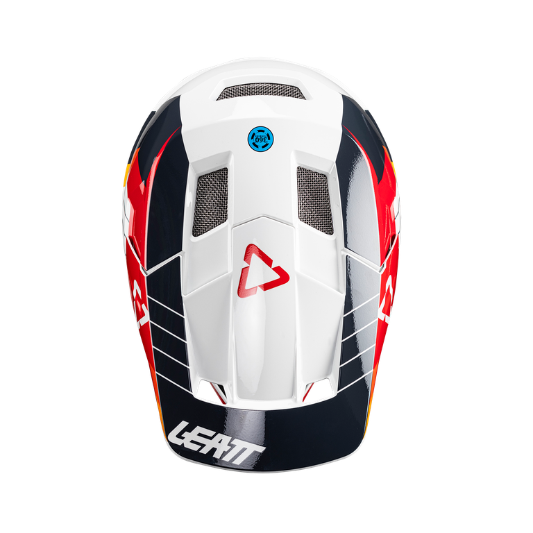 קסדה MTB Gravity 2.0 V24 White/Red