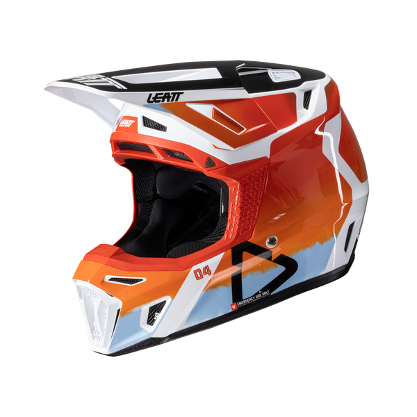 קיט קסדה ומשקף Leatt Moto 8.5 Glamis V25 + Goggles 5.5