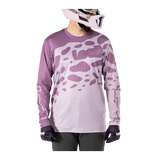 חולצת רכיבה ארוכה גברים MTB Gravity 3.0 Lavender V25
