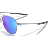 Oakley Full Rim Aviator CONTRAIL Satin Chrome w PRIZM Sapphire