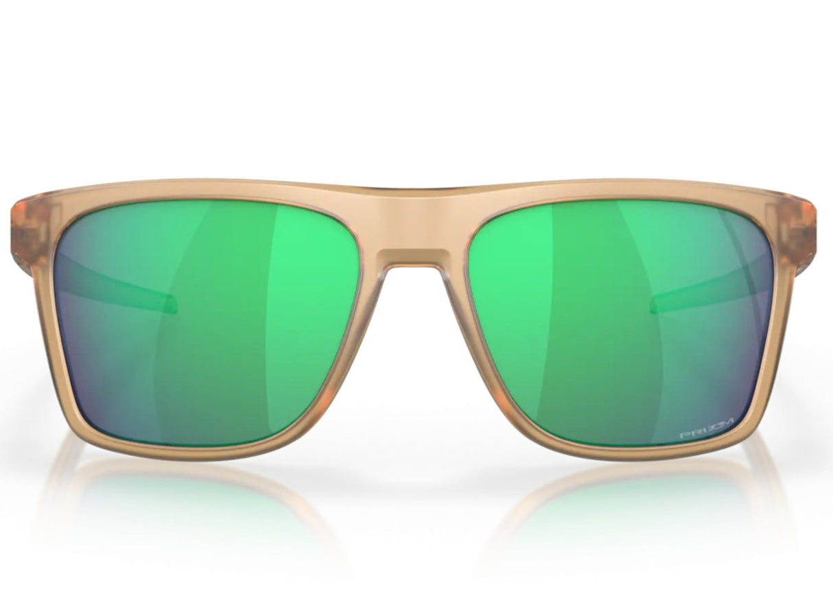 Oakley Leffingwell Prizm Jade Lenses,  Matte Sepia Frame