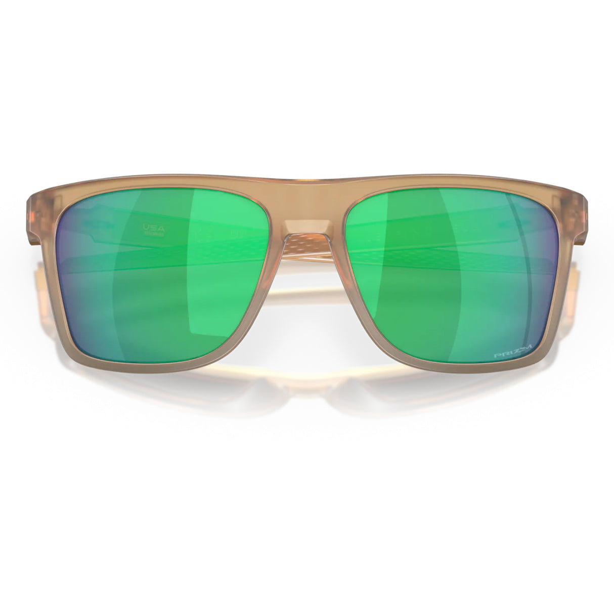 Oakley Leffingwell Prizm Jade Lenses,  Matte Sepia Frame