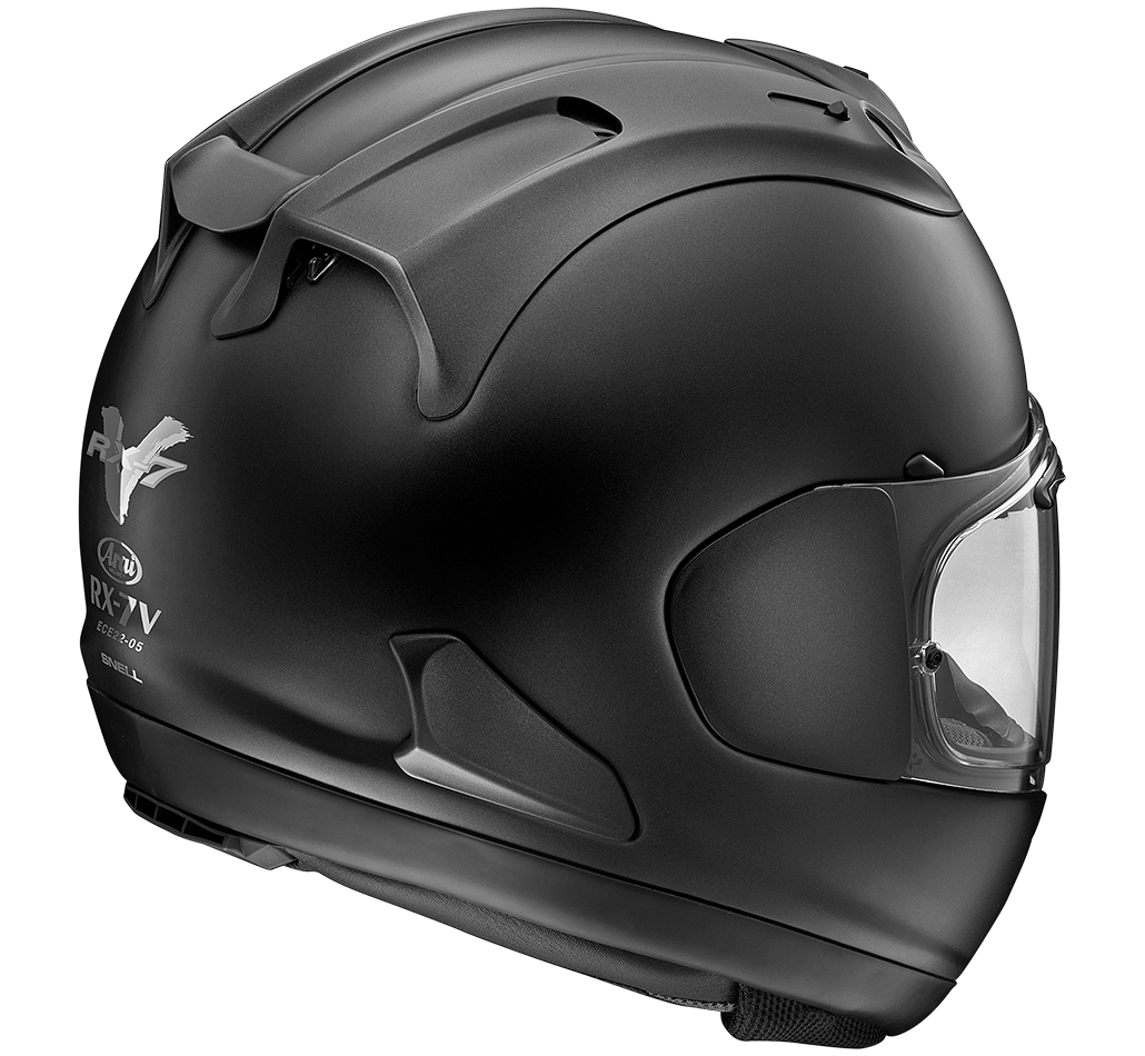 קסדת כביש Arai RX-7V EVO Black Frost - שחור