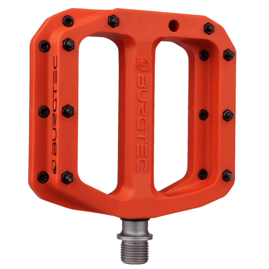 MK4 Composite Pedals - Burgtec Orange