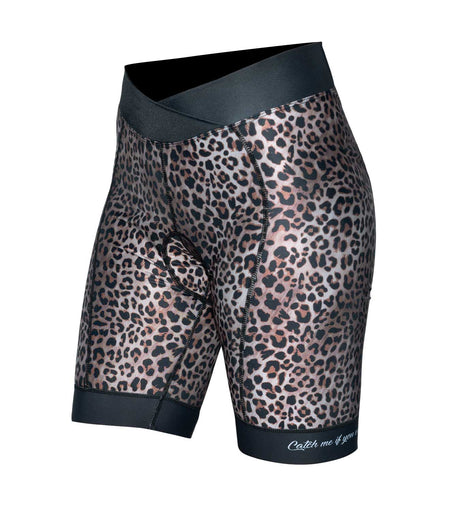 Women’s Padded Pants Leopard - Team GORIDE