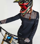 Women’s Gravity Jersey LEOPARD - Team GORIDE