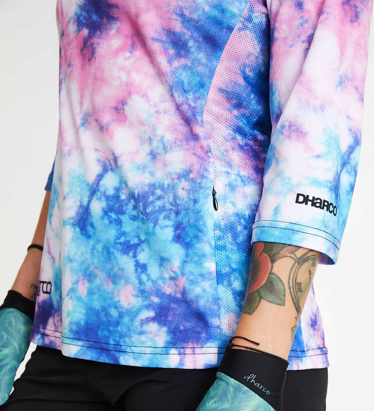 Women’s 3/4 Sleeve TIE DYE goridemorzine 