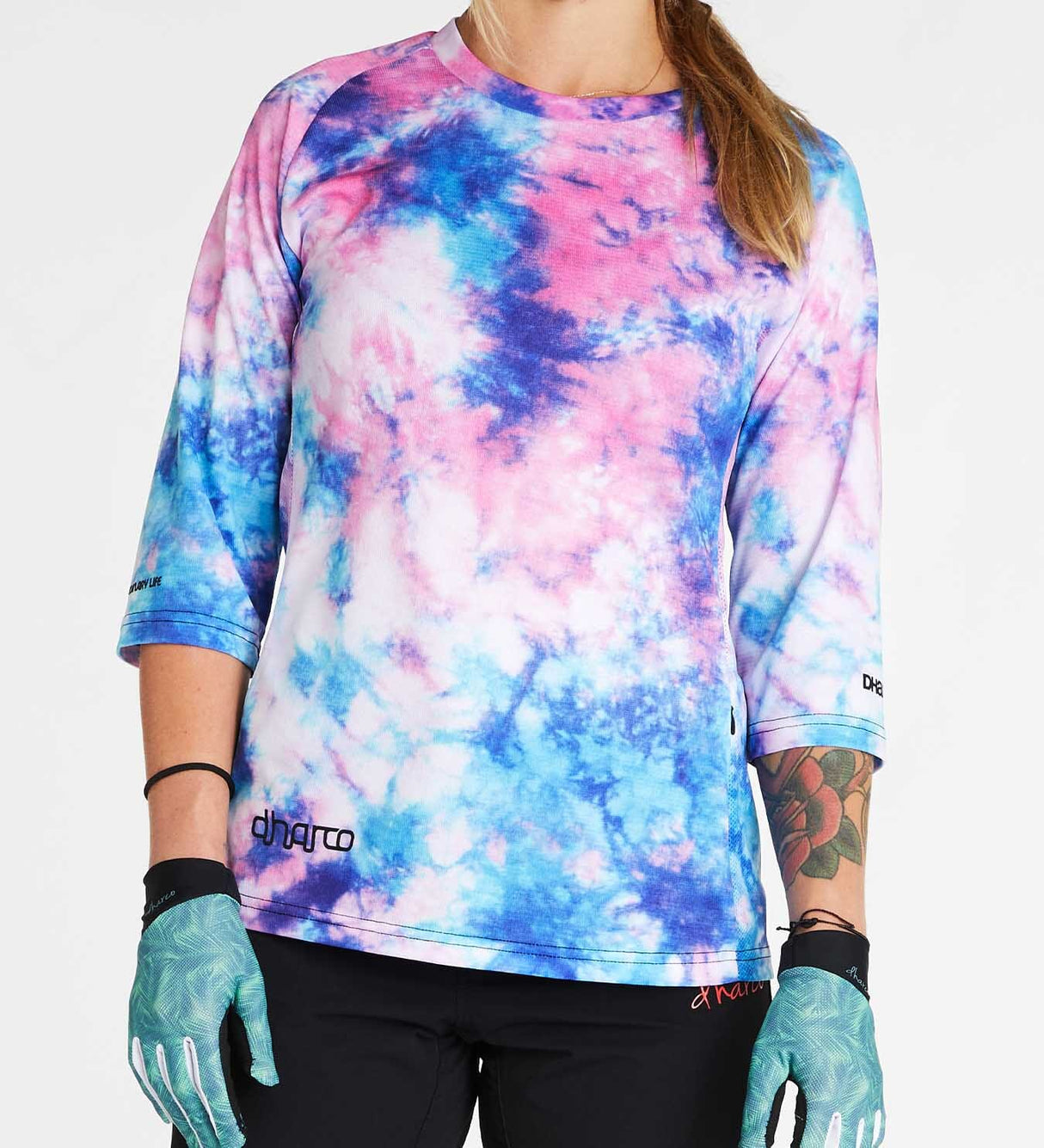 Women’s 3/4 Sleeve TIE DYE goridemorzine 