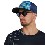 כובע Curved Peak Trucker Razzle