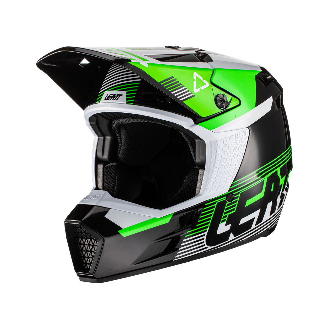 Leatt Helmet Moto 3.5 Jr V22 Black