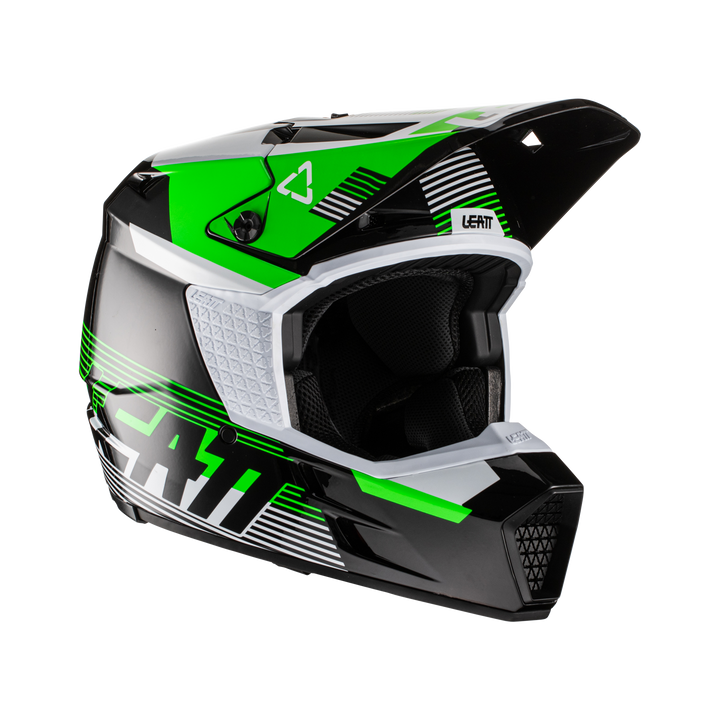 Leatt Helmet Moto 3.5 Jr V22 Black