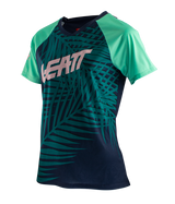 חולצת רכיבה קצרה נשים MTB 2.0 Jade