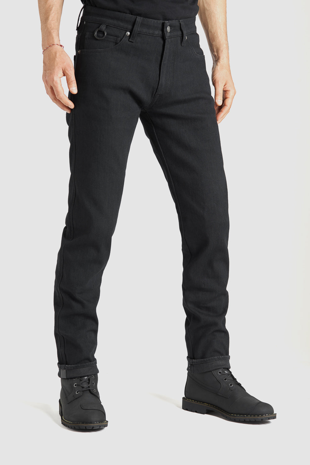 ג'ינס רכיבה Steel Jeans AA - Single Layer Black